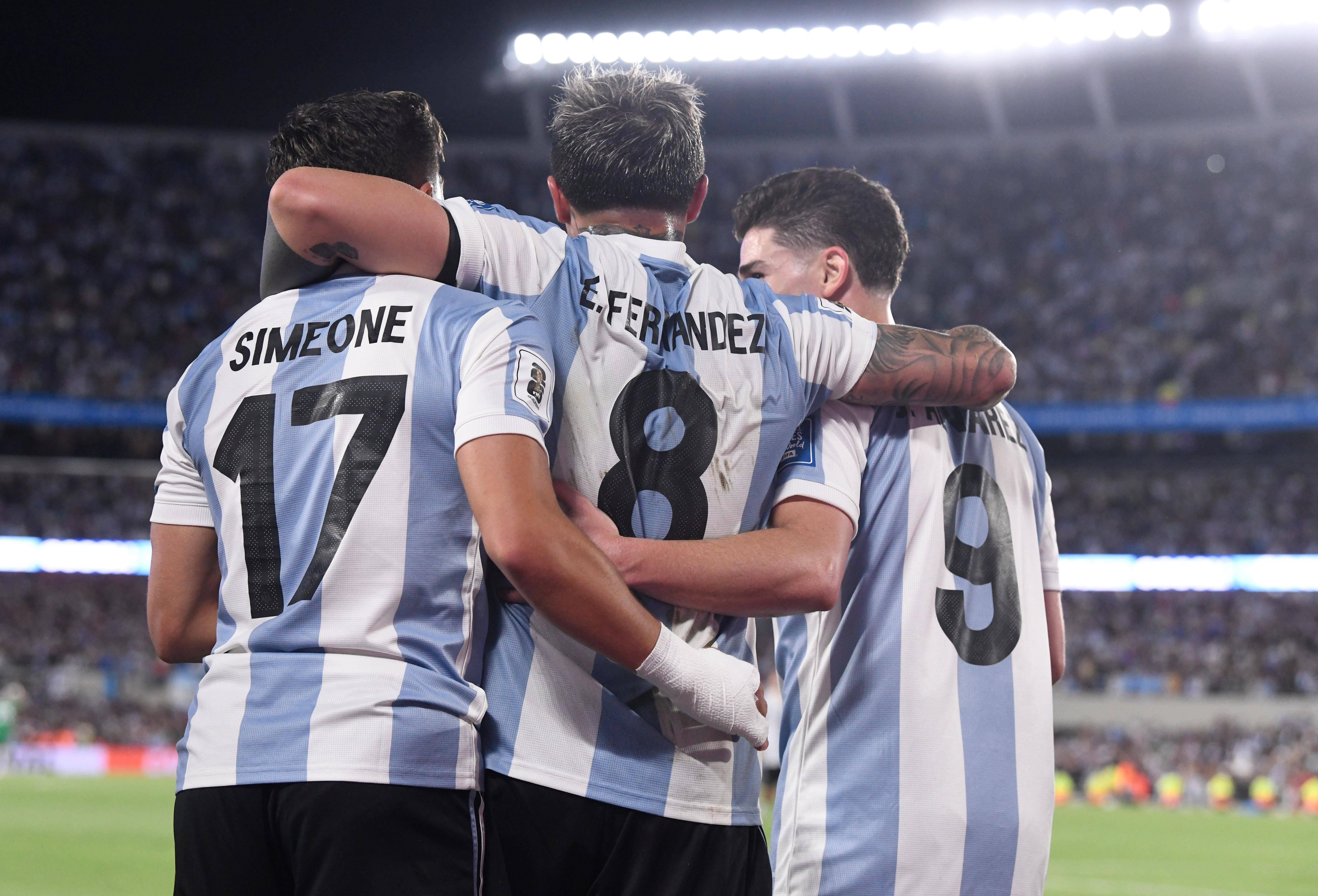 阿根廷前锋连续场比赛破门引发球迷欢呼的简单介绍