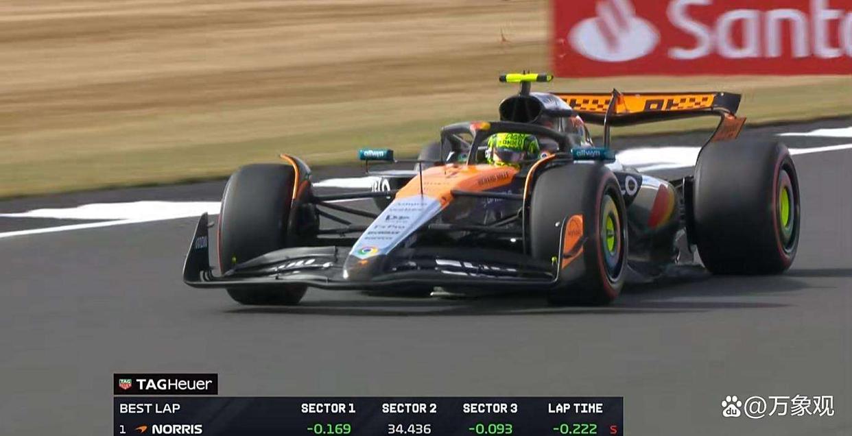 红牛二队碾压威廉姆斯，诺里斯点燃赛场